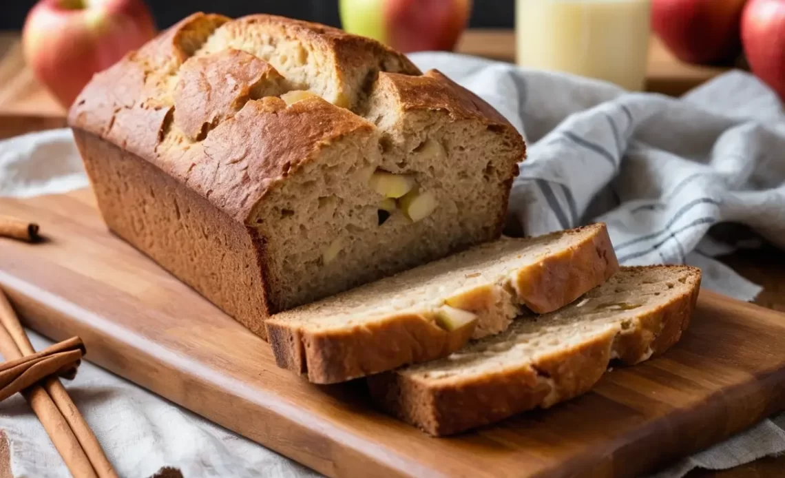 Try this Apple Bread Recipe for a sweet, moist treat filled with cinnamon and fresh apples. Perfect for breakfast or dessert!