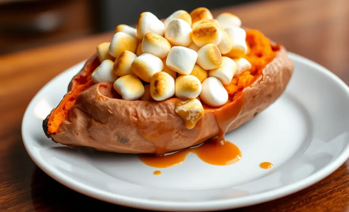 Texas Roadhouse Loaded Sweet Potatoes