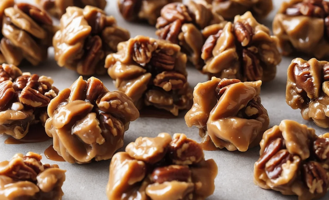 Make irresistible pecan caramel clusters with this easy recipe! Perfect for holidays, gifts, or snacks, combining pecans, caramel, and chocolate.