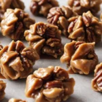 Make irresistible pecan caramel clusters with this easy recipe! Perfect for holidays, gifts, or snacks, combining pecans, caramel, and chocolate.