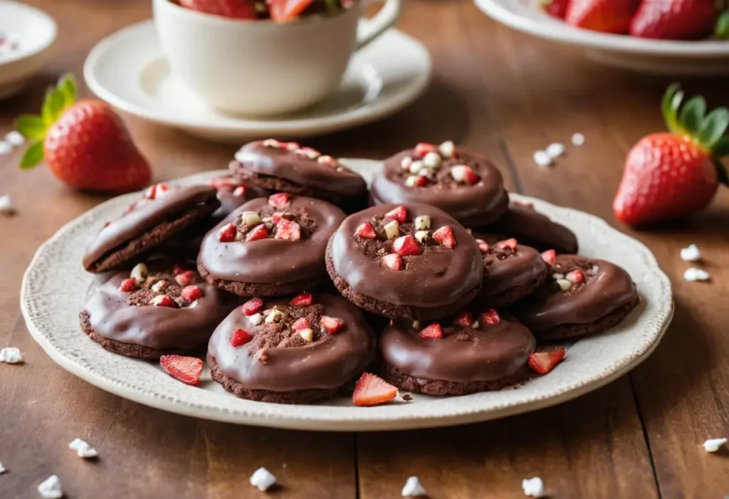 Chocolate Covered Strawberry Cookies: A Match Made in Dessert Heaven