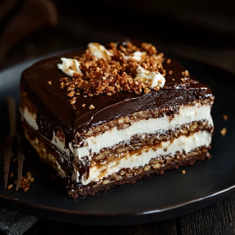 Ahmed AlZamel Cake with chocolate ganache and cream layers