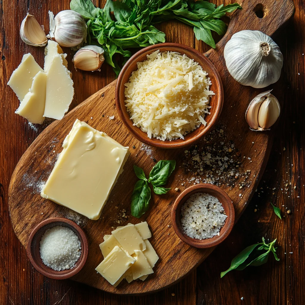 Ingredients for Olive Garden Alfredo Sauce Recipe