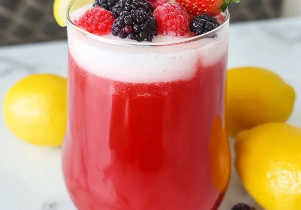 Easy Homemade Berry Lemonade Recipe