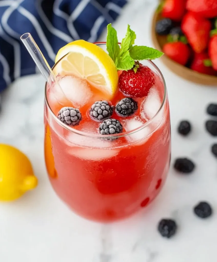 Easy Homemade Berry Lemonade Recipe