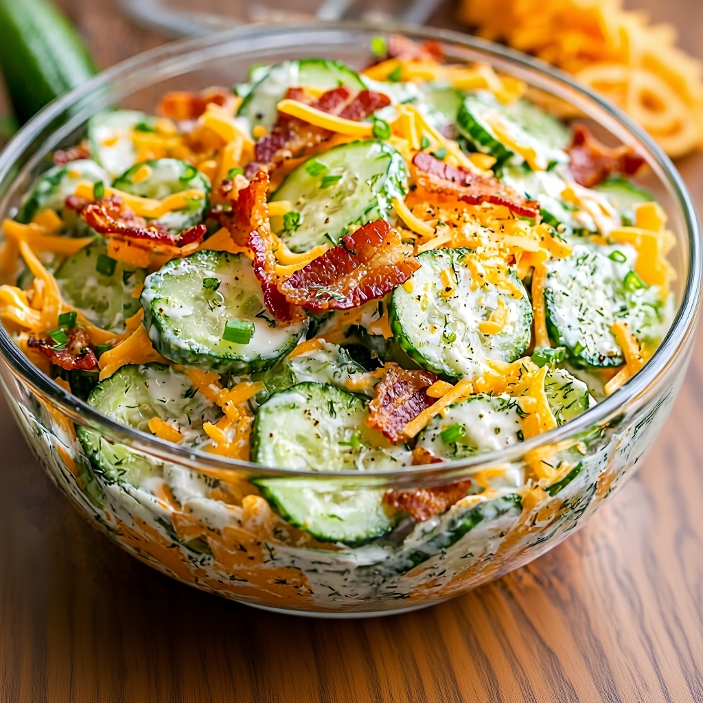 Small bowls containing add-ins like crumbled bacon, diced red onion, and fresh dill.