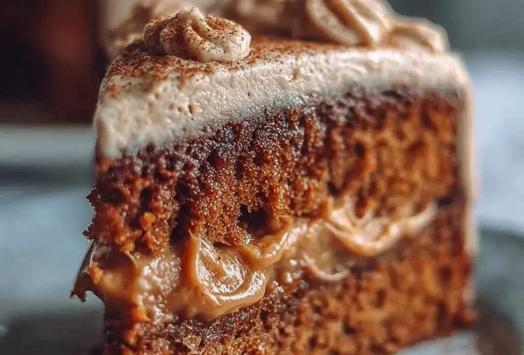 Gingerbread Cake with Cinnamon Molasses Frosting