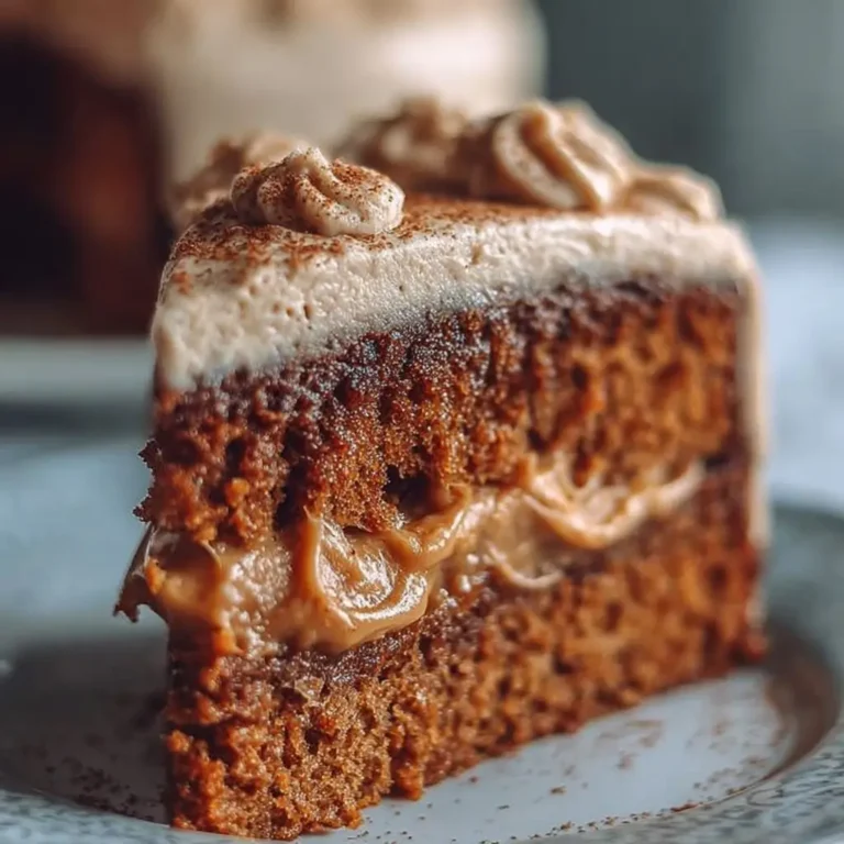 Gingerbread Cake with Cinnamon Molasses Frosting