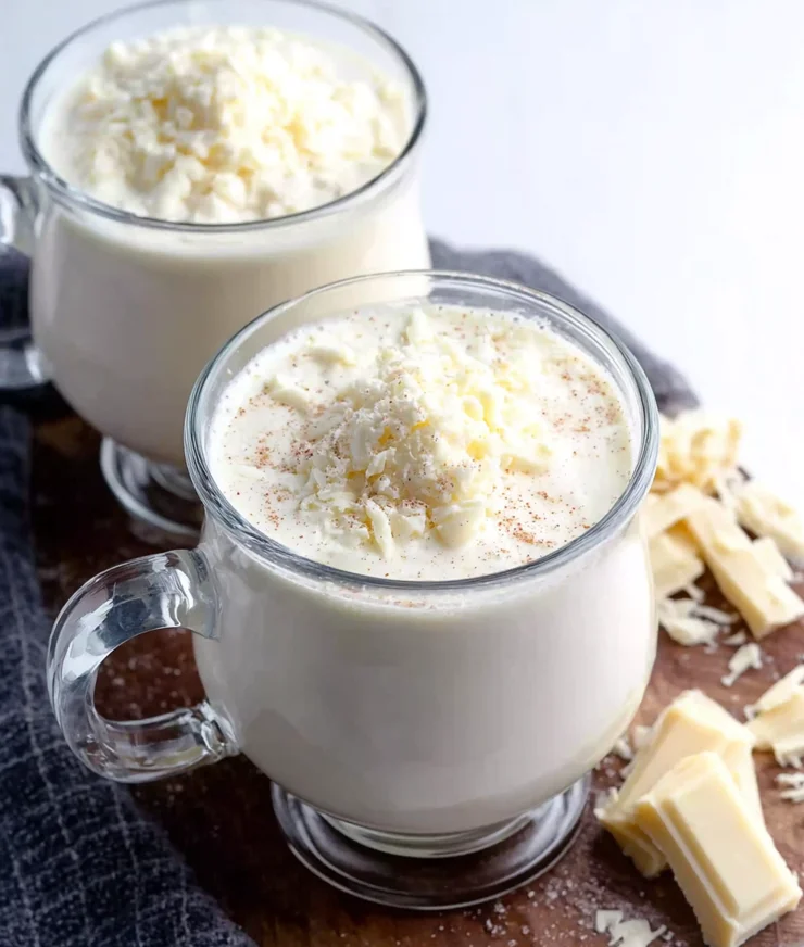 Homemade White Hot Chocolate