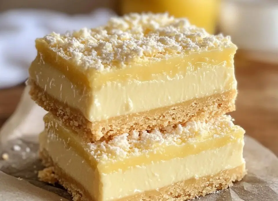 Lemon Condensed Milk Fridge Slice