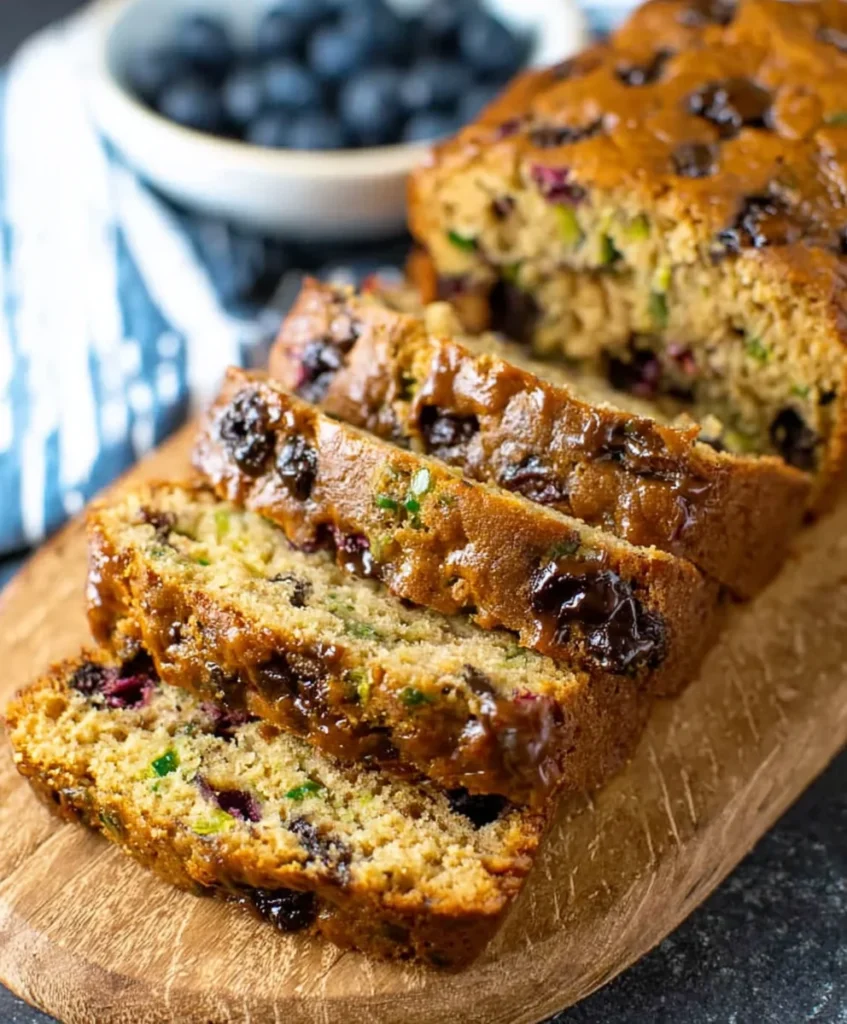Blueberry Zucchini Bread