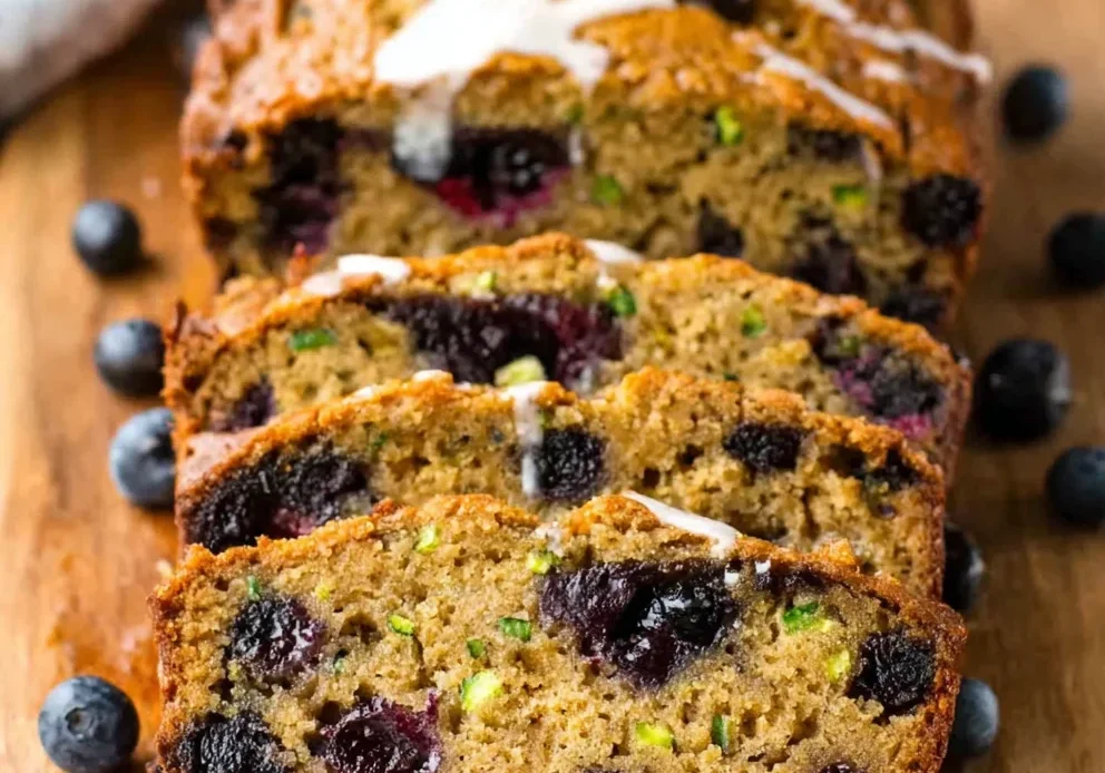 Blueberry Zucchini Bread