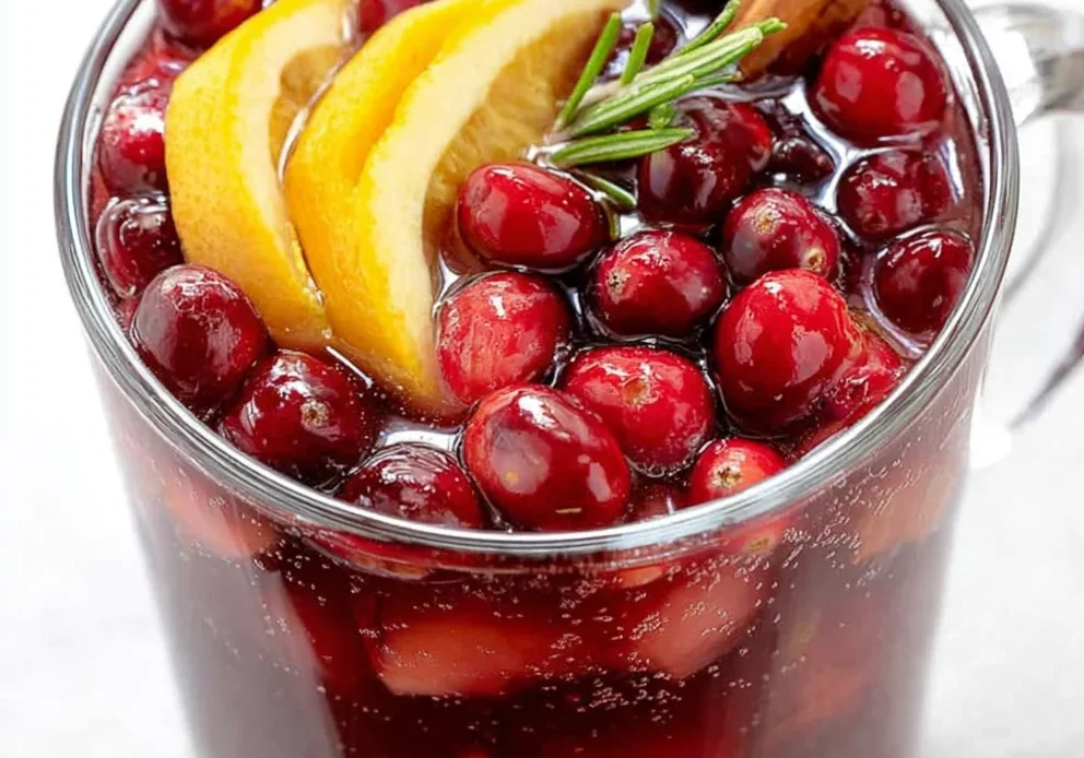 Sparkling Cranberry Orange Sangria