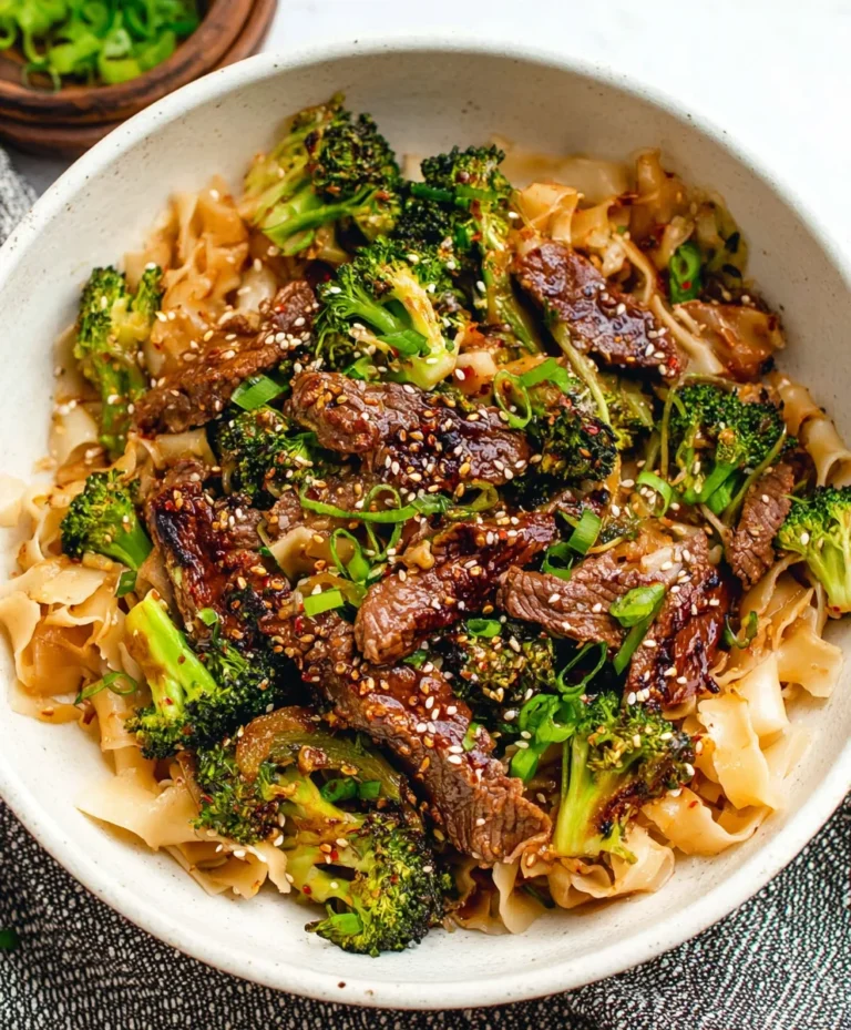 Beef and Broccoli Noodles