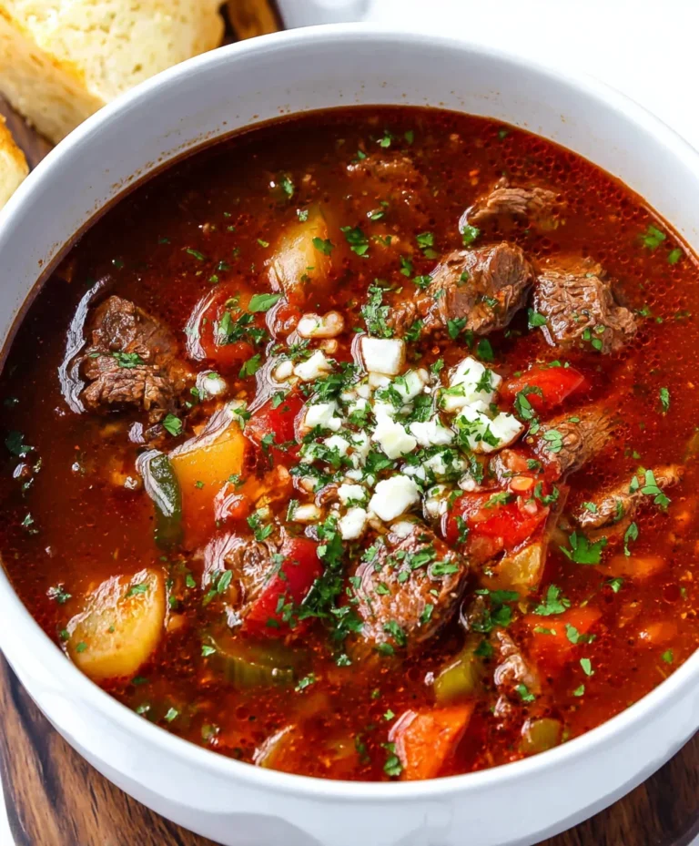 Mexican Vegetable Beef Soup