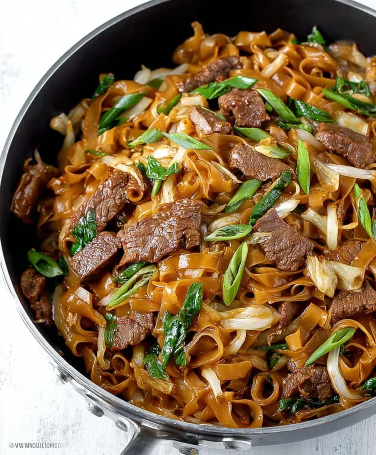 Beef Chow Fun (Beef & Noodle Stir Fry)