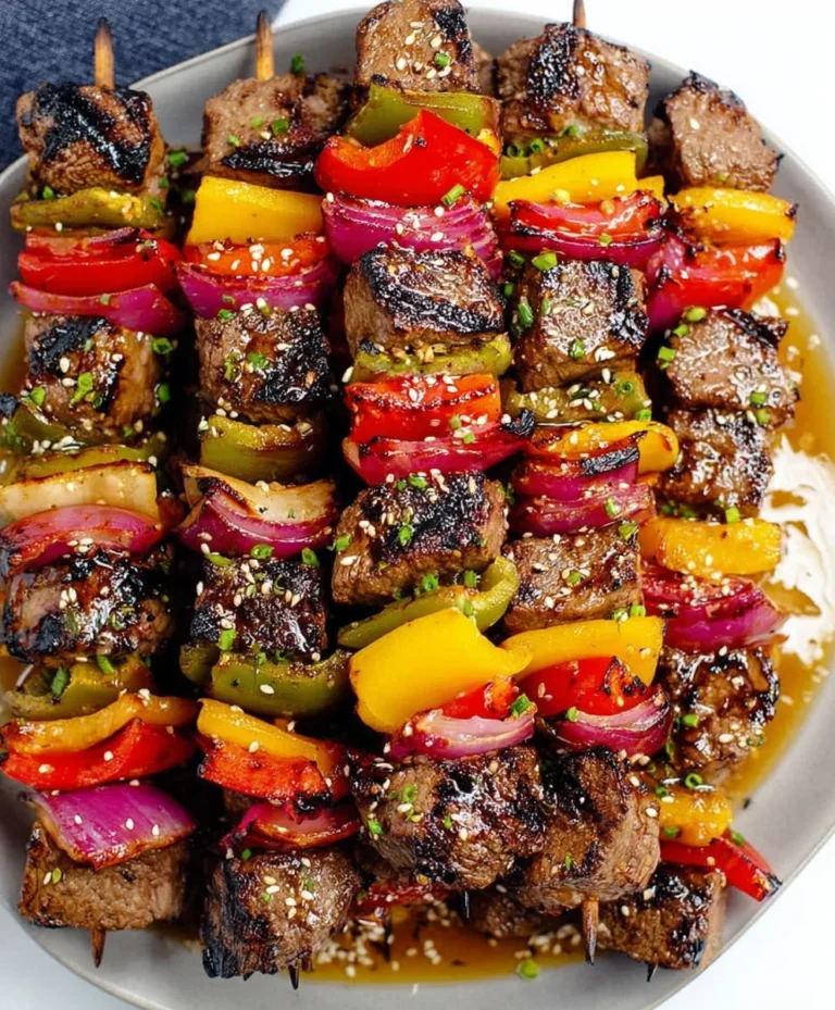 Korean Steak Kabobs