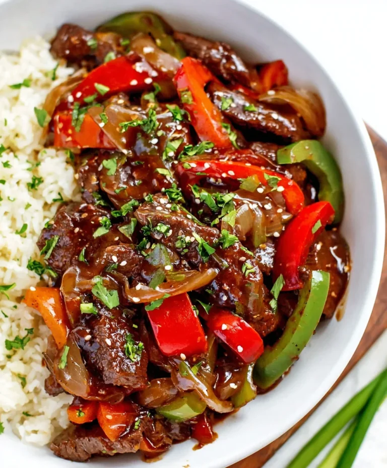 Easy Pepper Steak