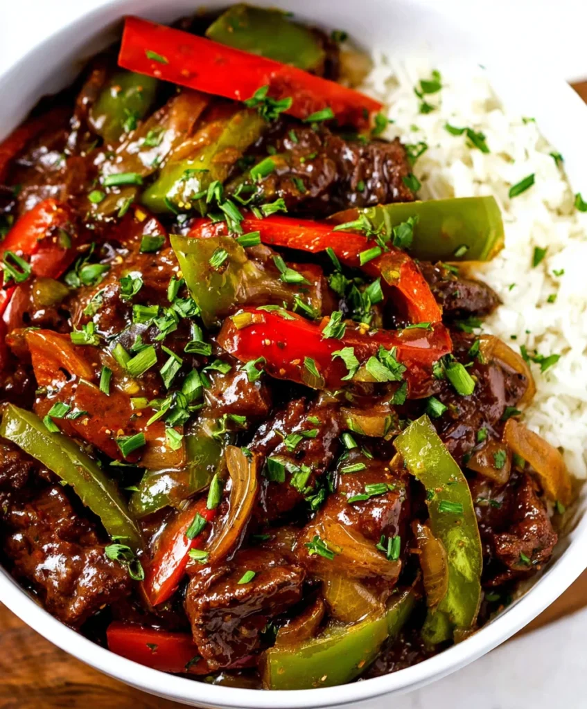 Easy Pepper Steak