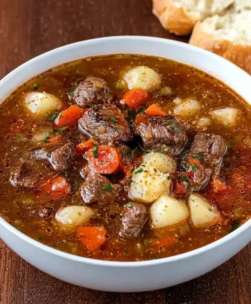 Steak Soup (Vegetable Beef Soup)