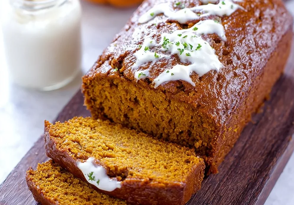 Coconut Oil Pumpkin Bread