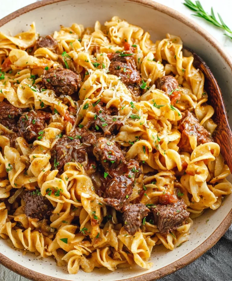 Grandma’s Beef and Noodles