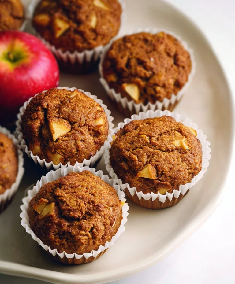 Healthy Apple Muffins