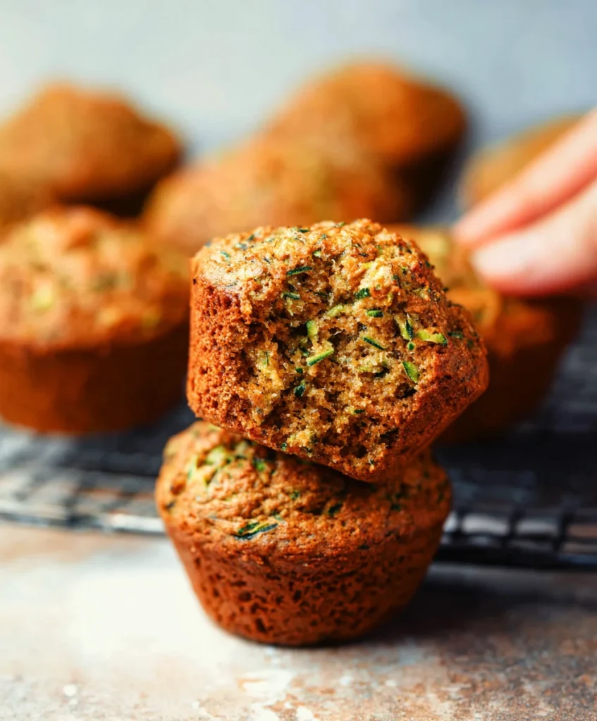 Healthy Zucchini Muffins