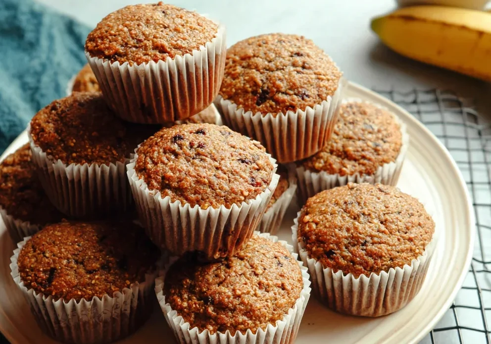 Healthy Banana Muffins