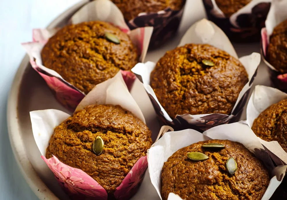 Healthy Pumpkin Muffins