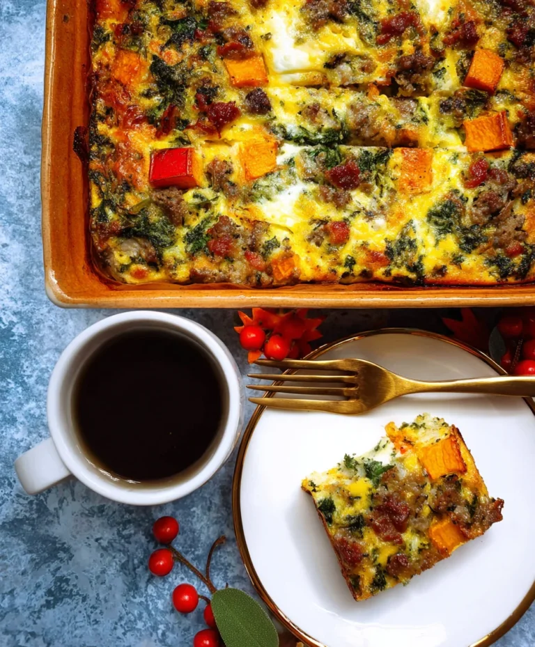 Cozy Autumn Breakfast Casserole