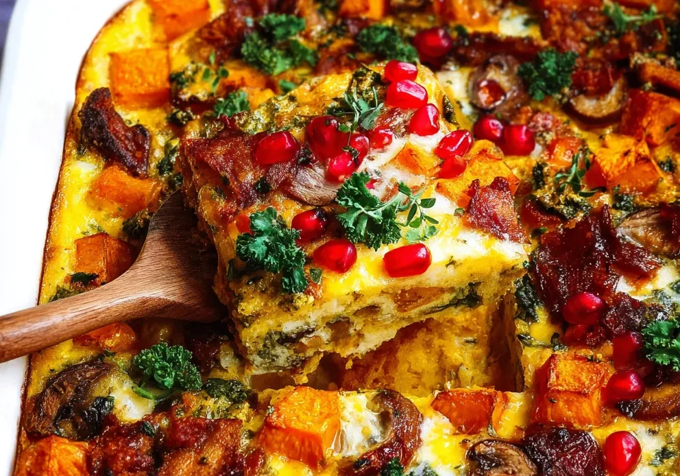 Cozy Autumn Breakfast Casserole