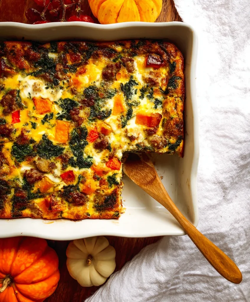 Cozy Autumn Breakfast Casserole