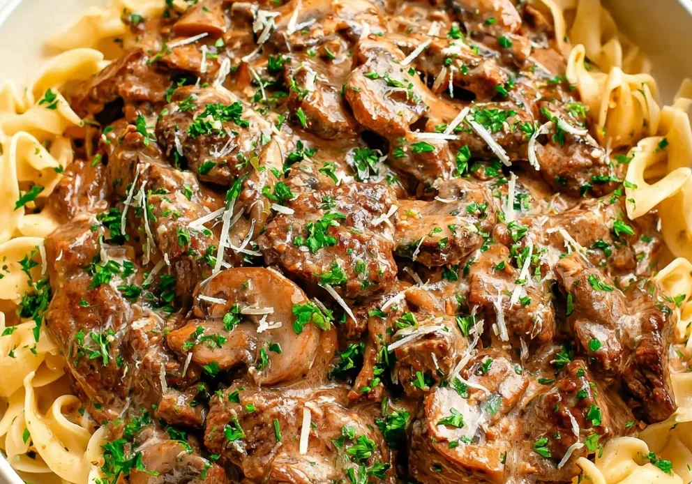 30-Minute Beef Stroganoff