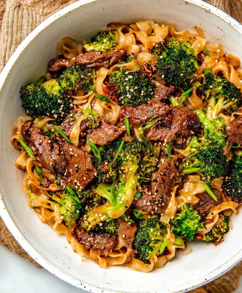 Beef and Broccoli Noodles