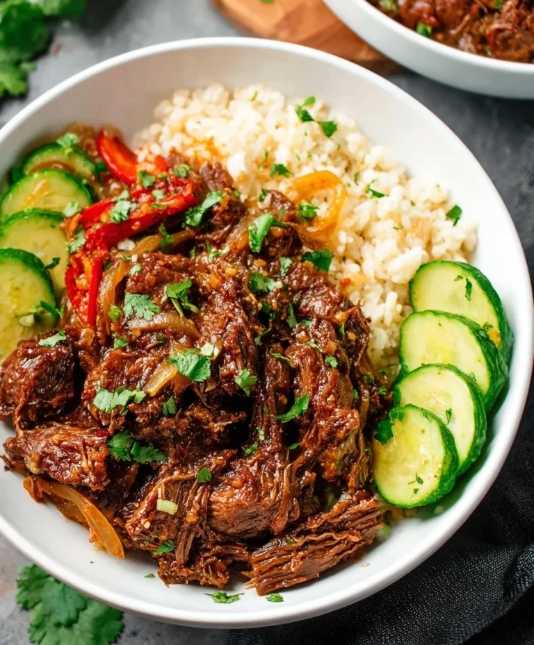 Coconut Curry Shredded Beef
