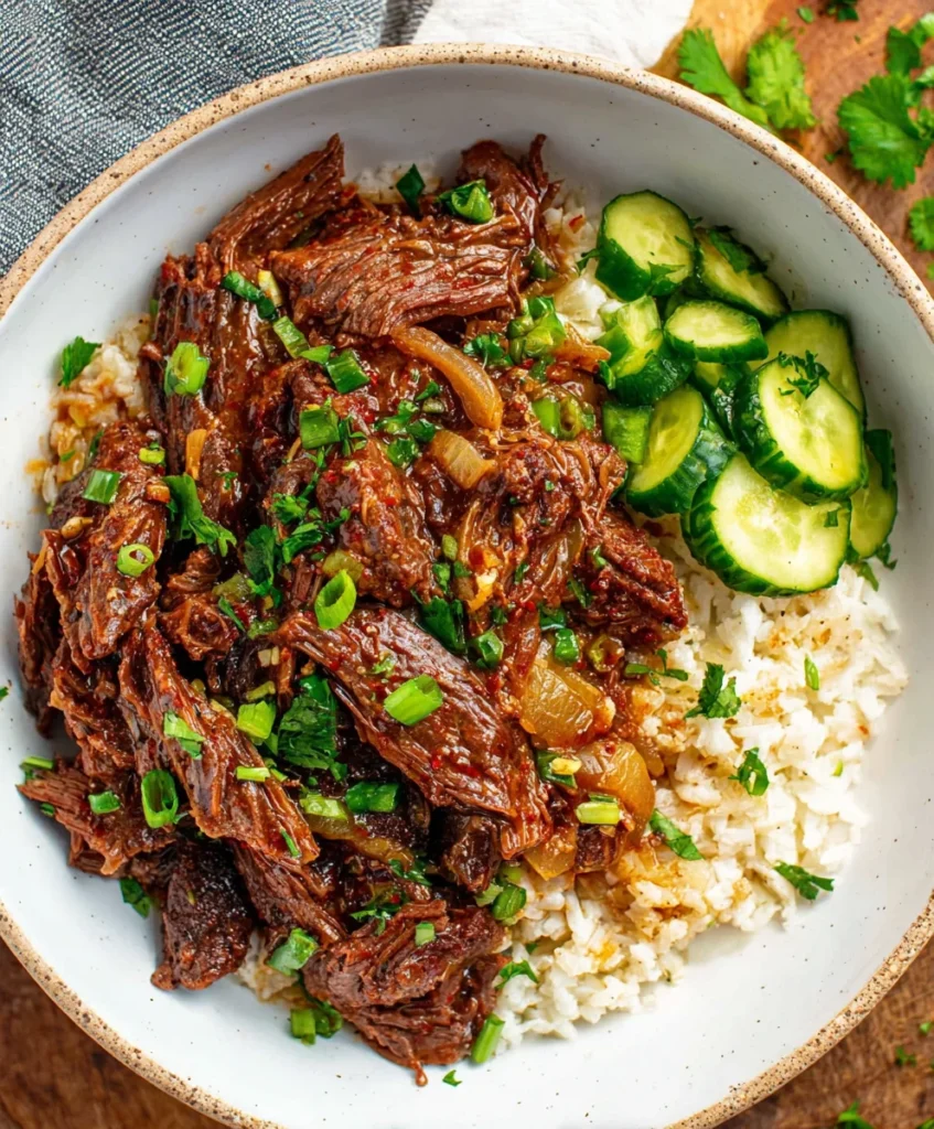 Coconut Curry Shredded Beef