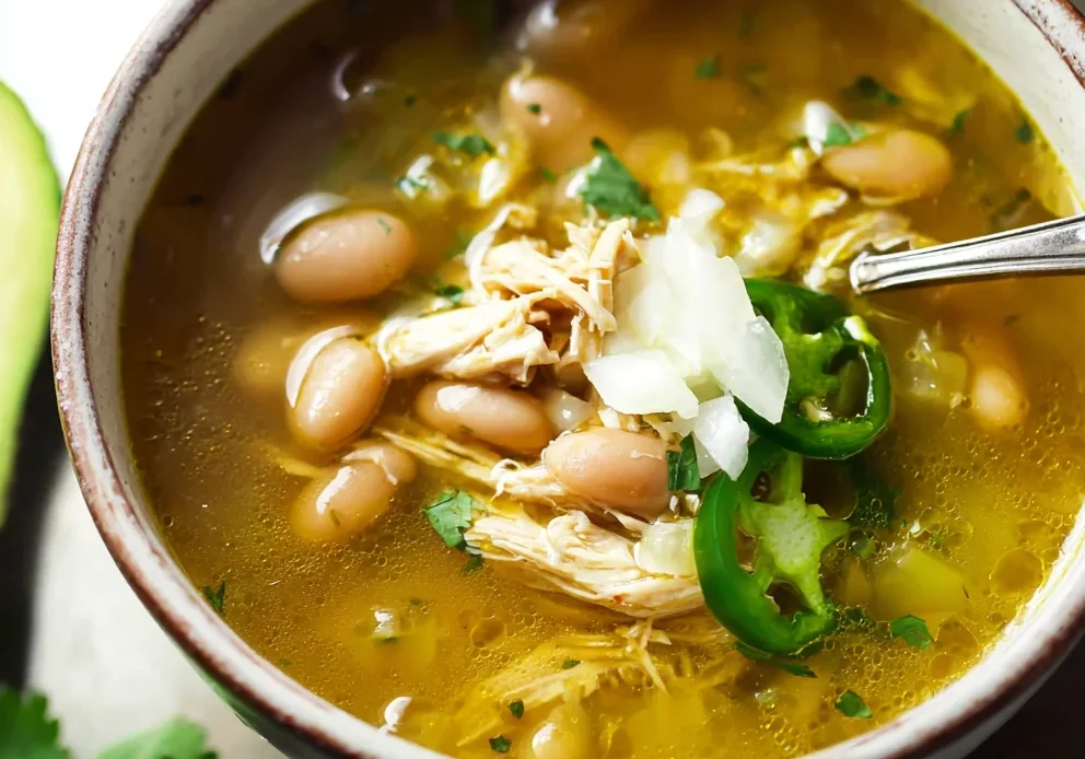 5-Ingredient White Chicken Chili