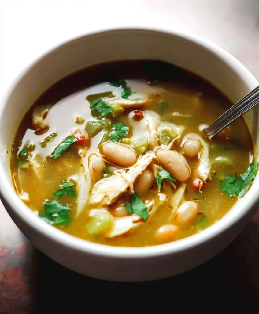 5-Ingredient White Chicken Chili
