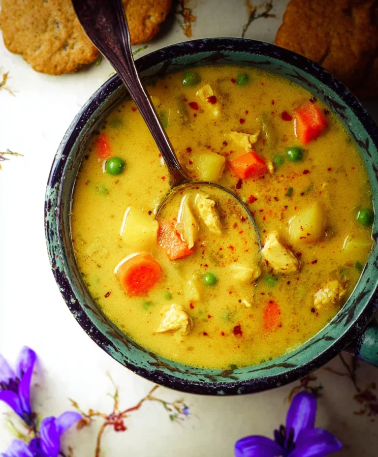 Cozy Curry Chicken Soup