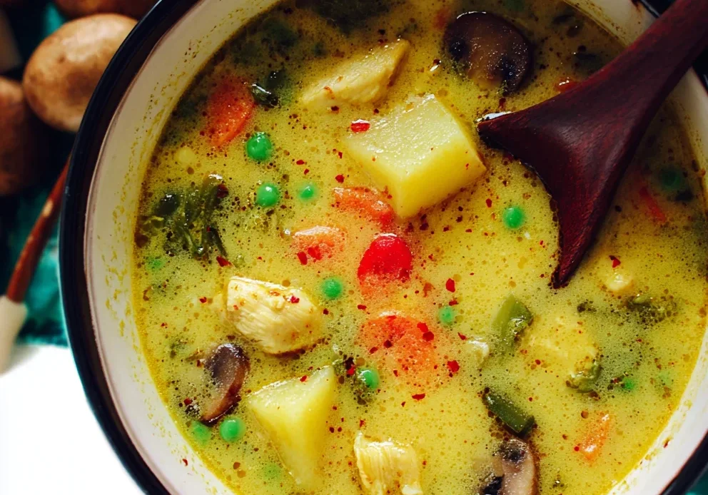 Cozy Curry Chicken Soup