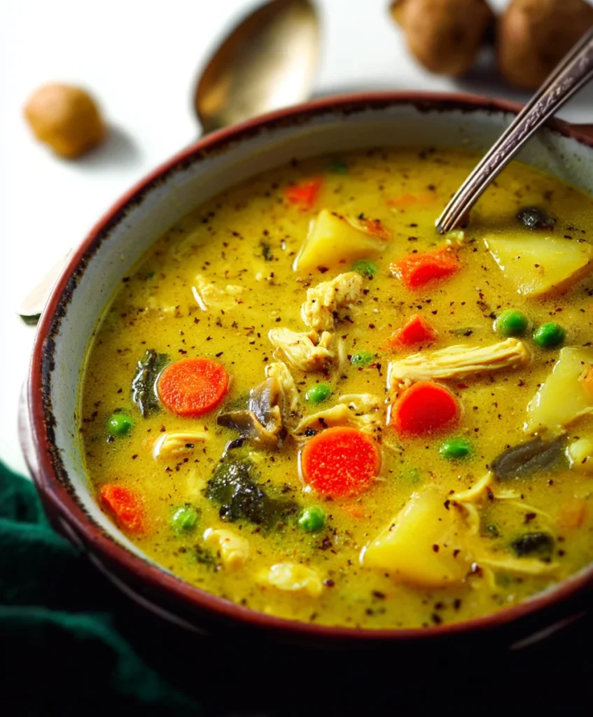 Cozy Curry Chicken Soup