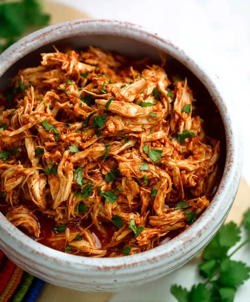 3-Ingredient Mexican Shredded Chicken