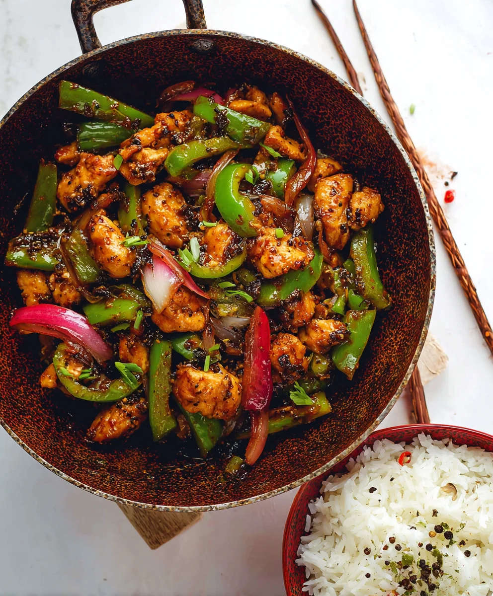 Black Pepper Chicken