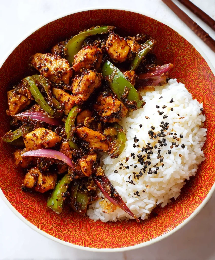 Black Pepper Chicken