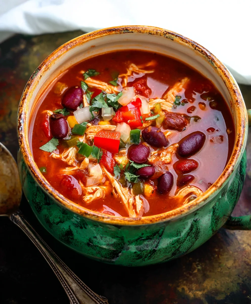 20-Minute Chipotle Chicken Chili