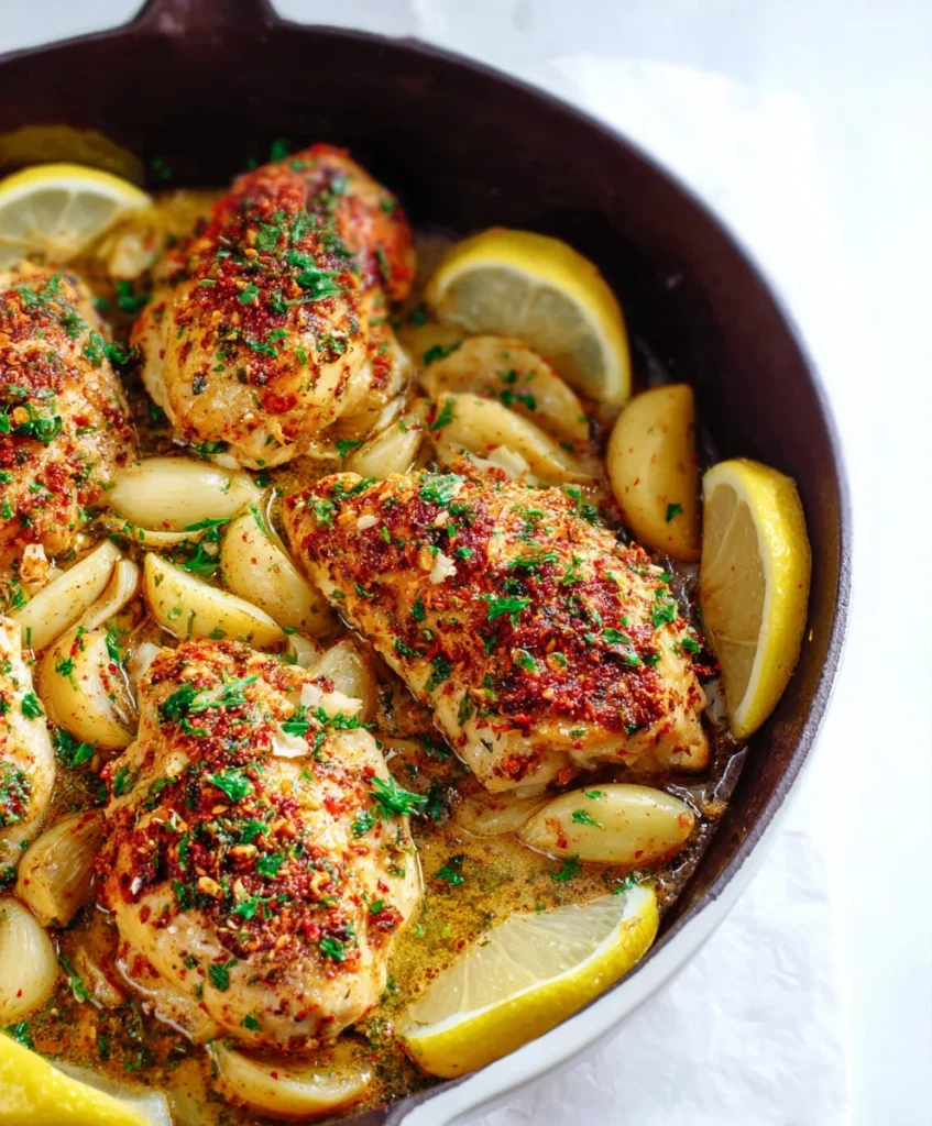 Garlic Lovers Baked Chicken