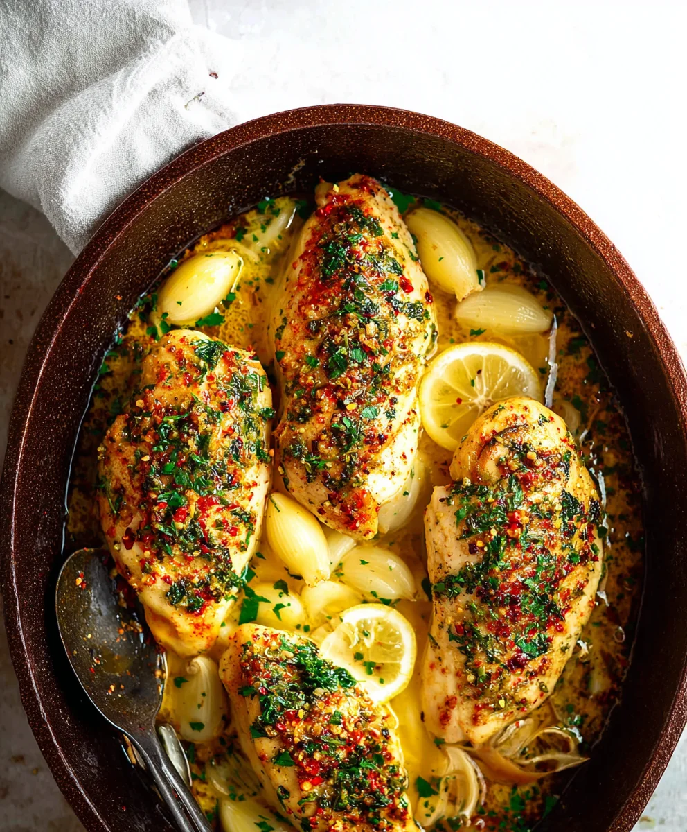 Garlic Lovers Baked Chicken