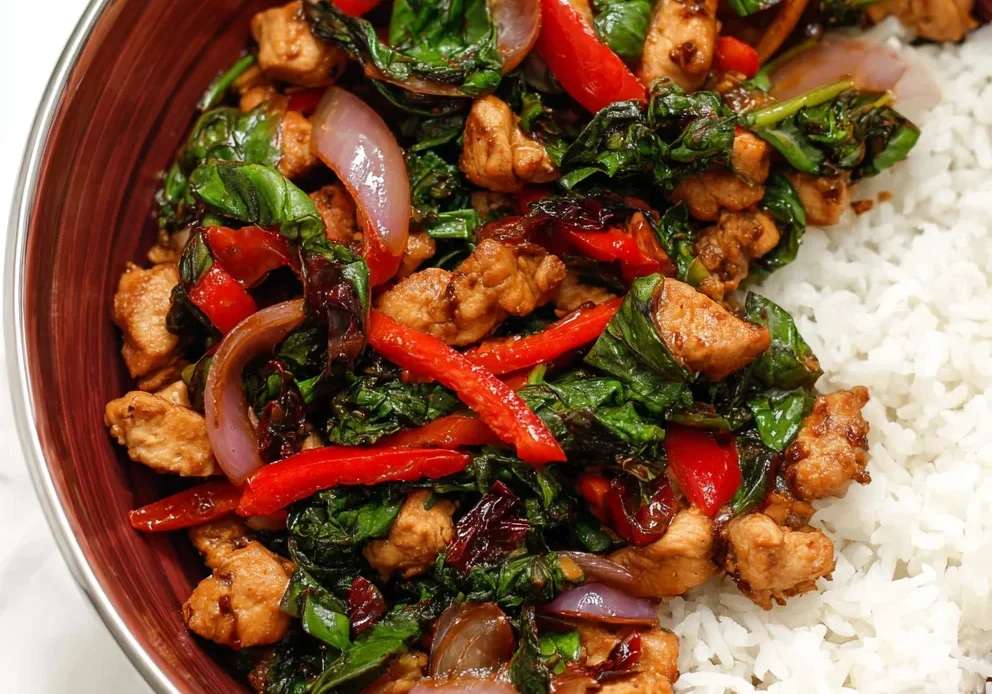 20-Minute Thai Basil Chicken