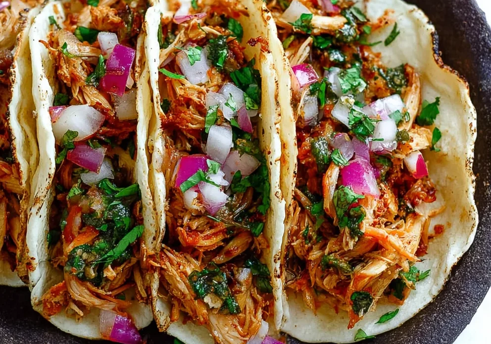 Slow Cooker Crispy Chicken Carnitas
